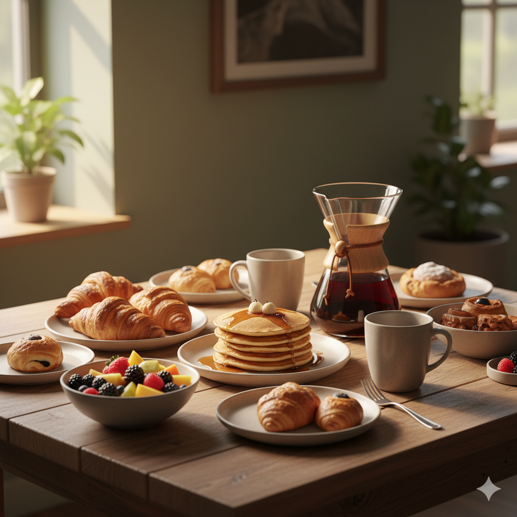 Homemade breakfast spread